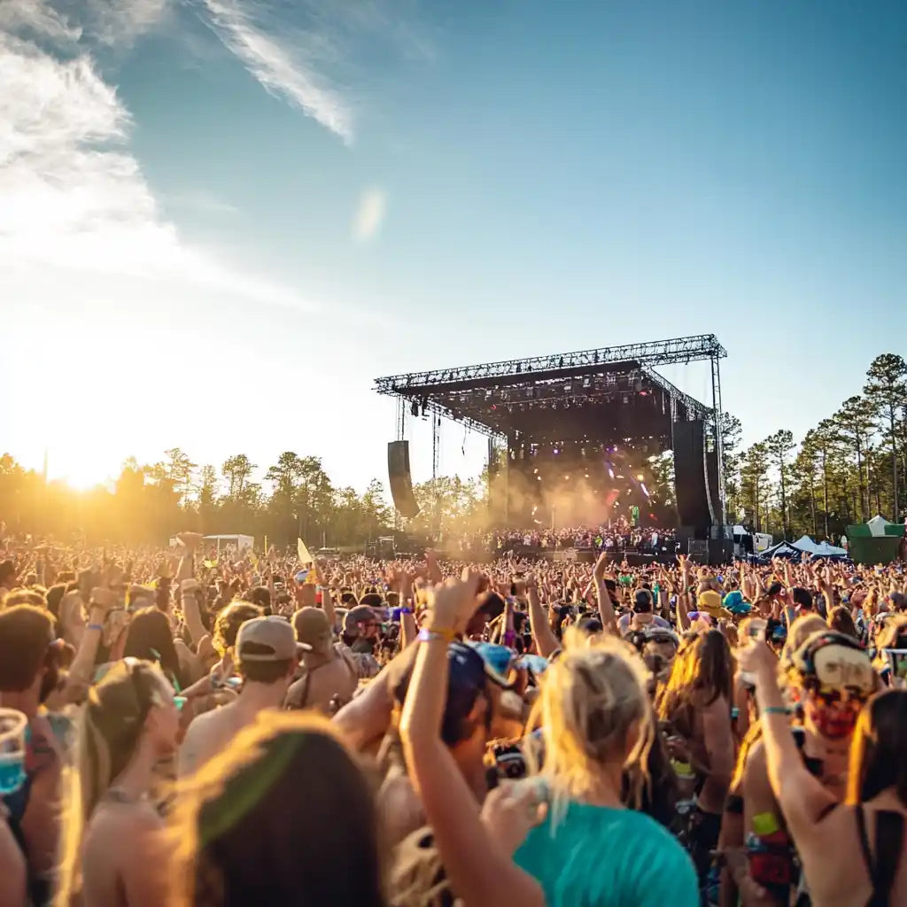 Festival crowd