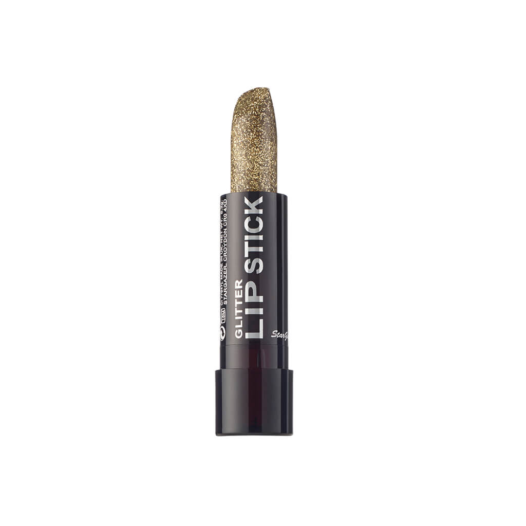 Stargazer Glitter Lipstick Gold