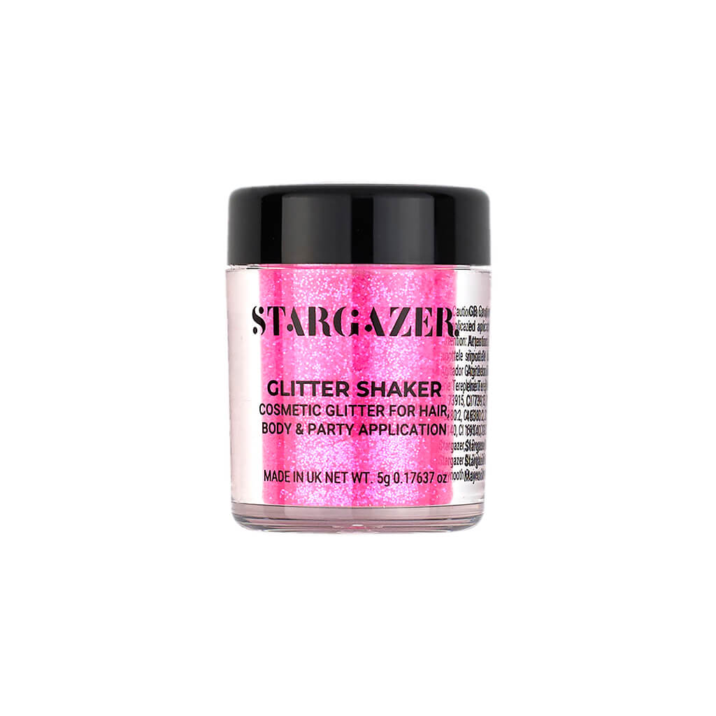 UV Pink Face Glitter Shaker - Stargazer