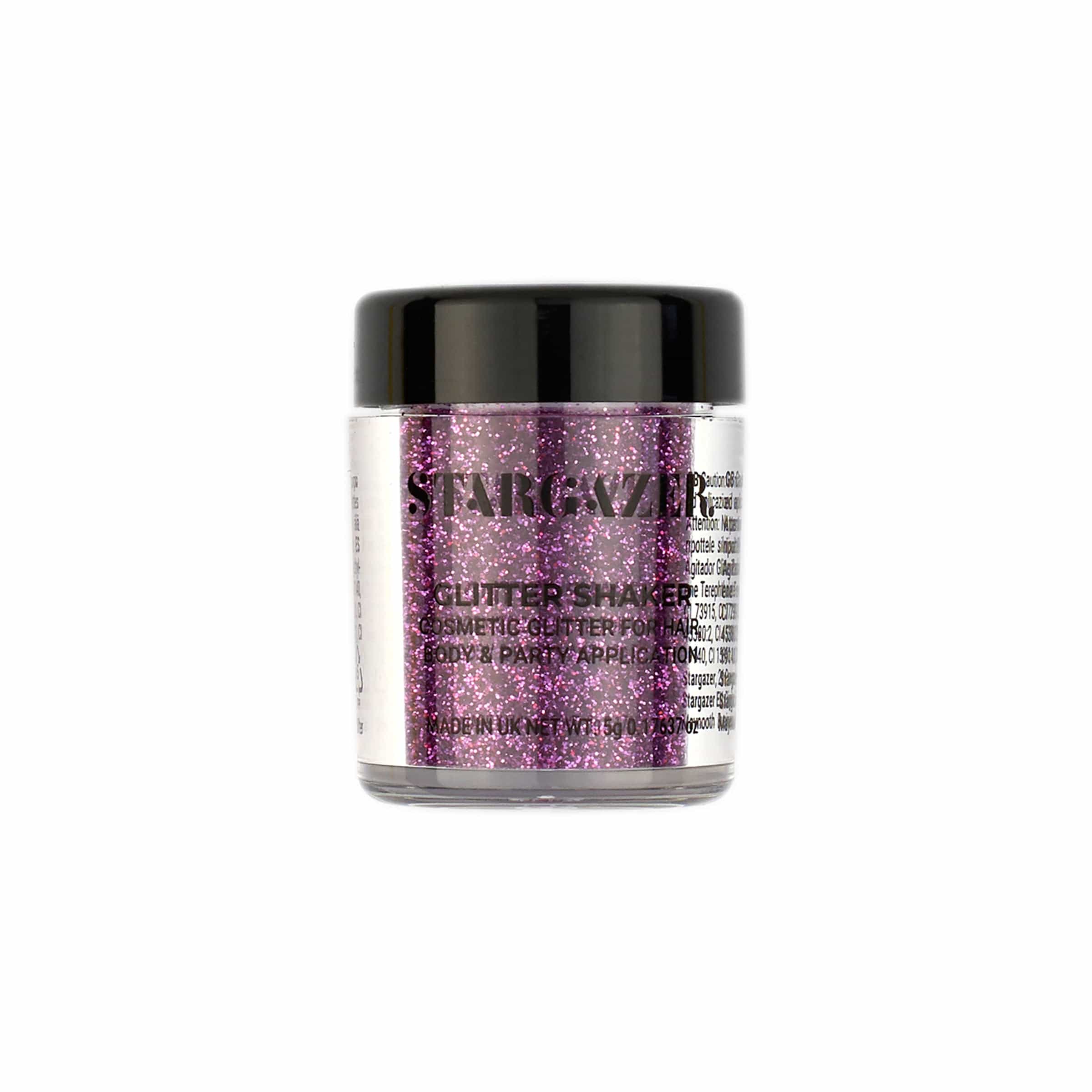 mauve Face Glitter Shaker - Stargazer