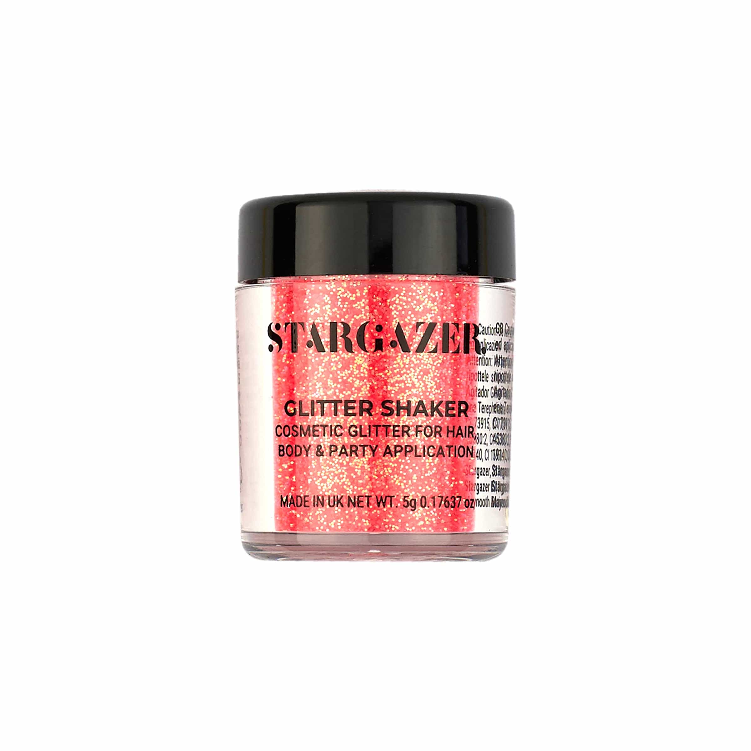 pastel coral Face Glitter Shaker - Stargazer