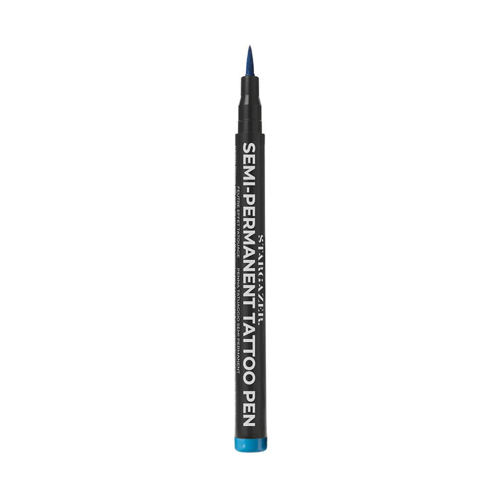 Temporary Semi-permanent tattoo pen Blue 9 Stargazer