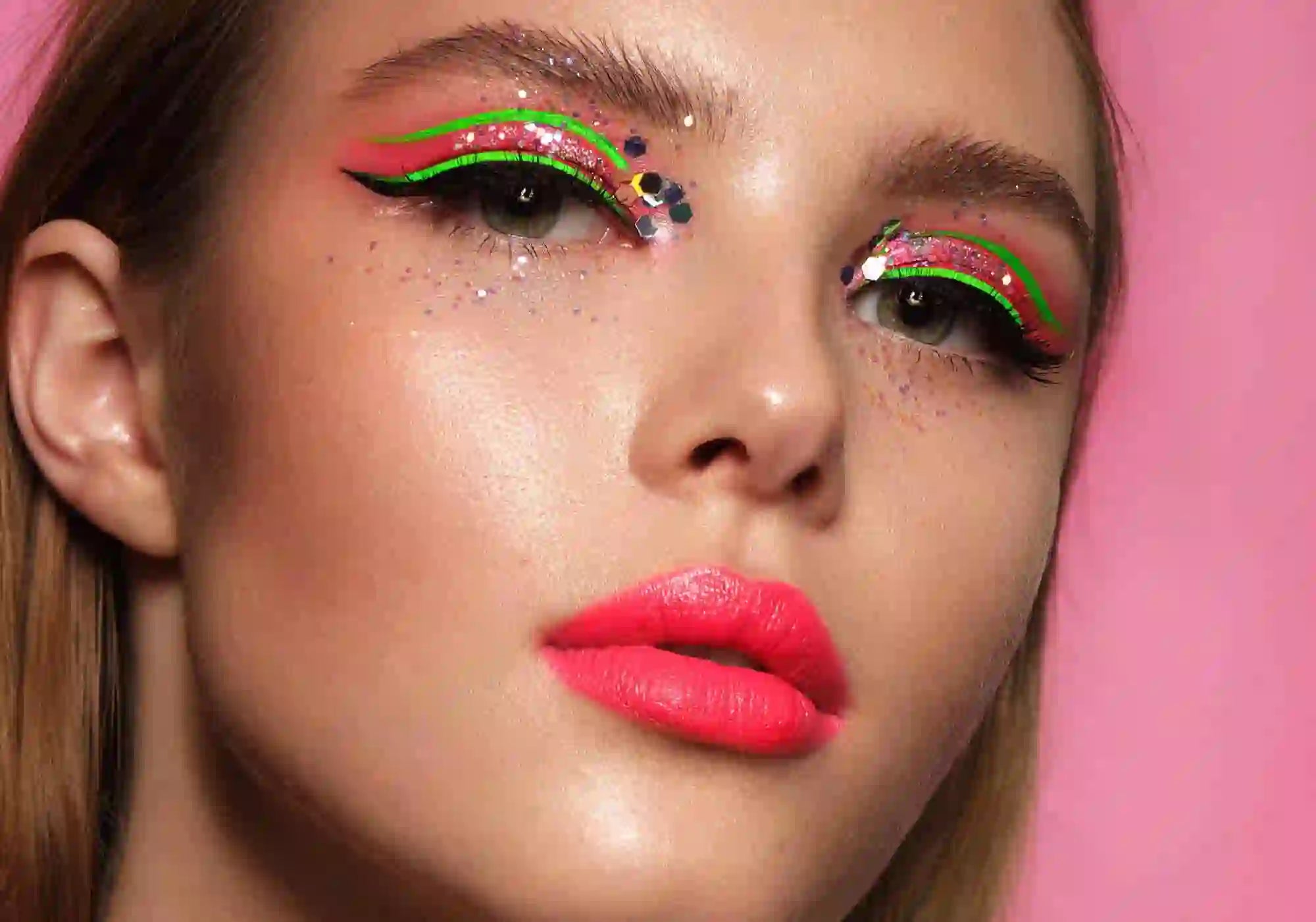 Stargazer neon makeup