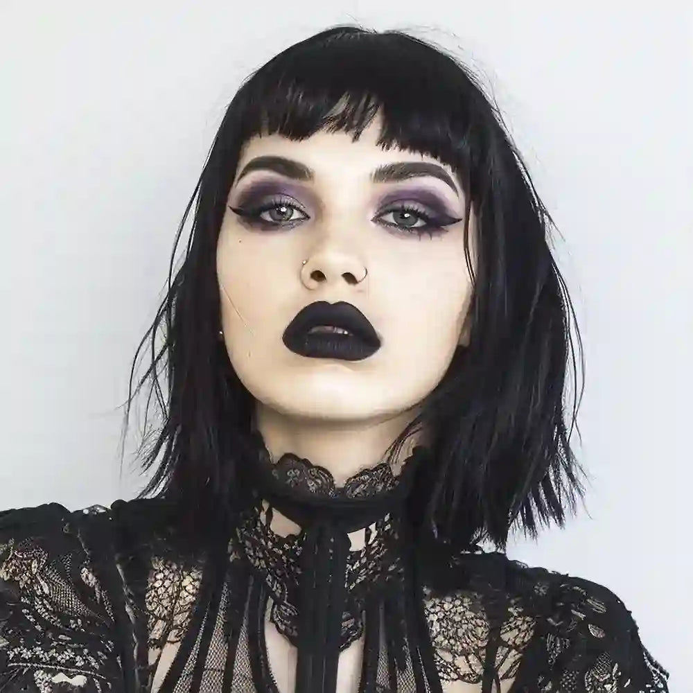 Stargazer goth makeup