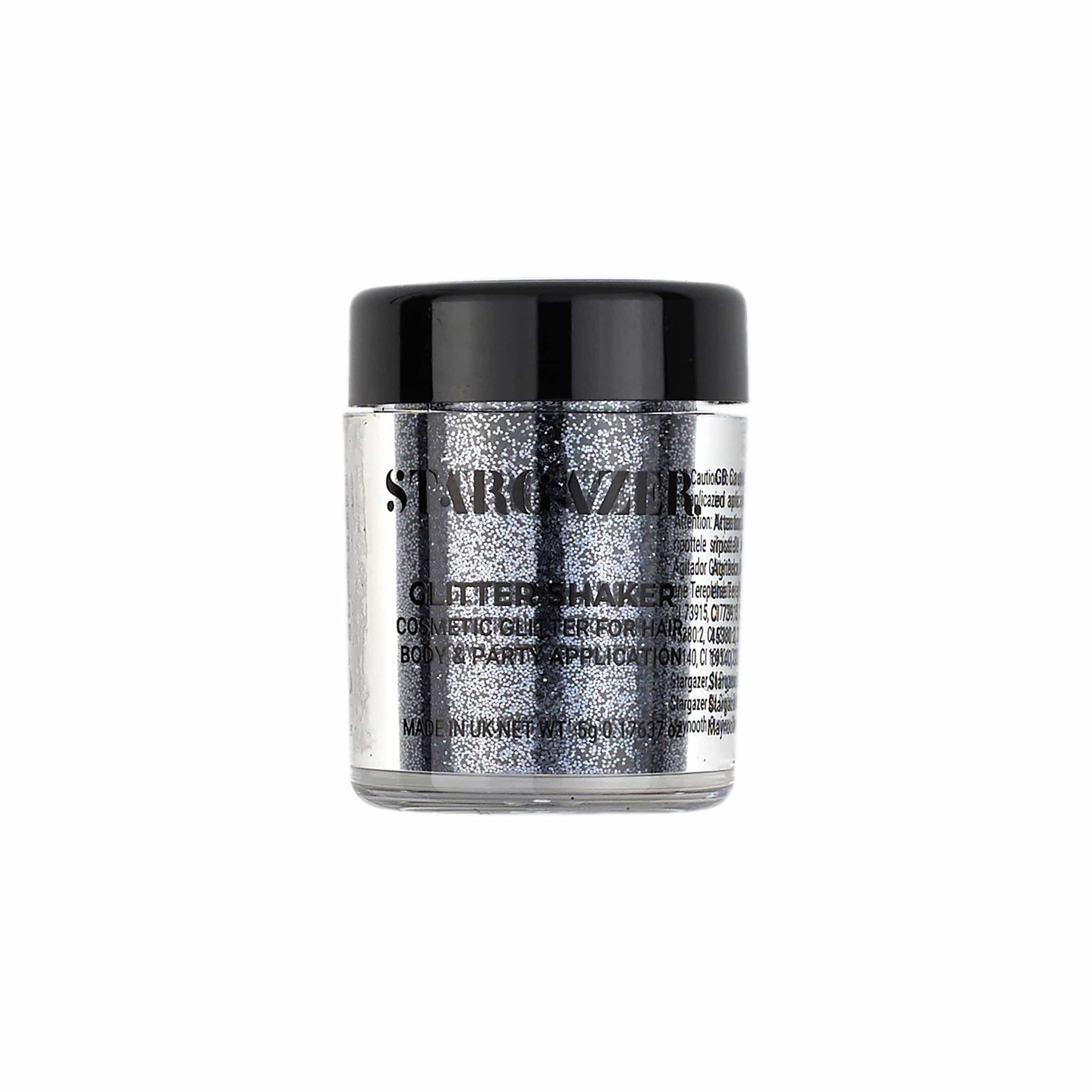 steel grey Face Glitter Shaker - Stargazer