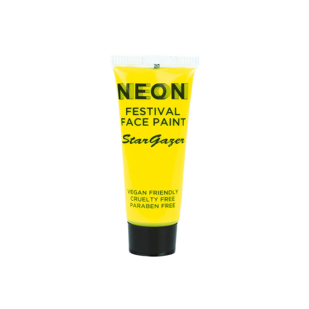 Neon Festival Face Paint yellow - Stargazer