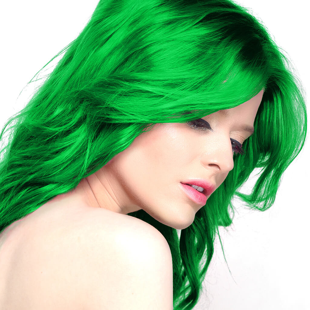 Semi-Permanent Hair Colour - UV Green - Stargazer